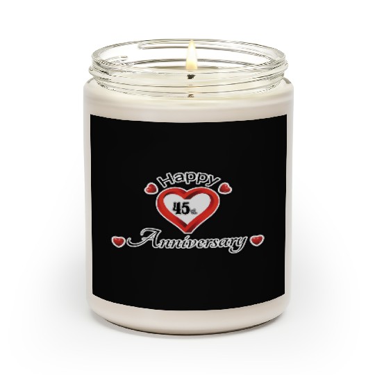 anniversary 45th Scented Candles