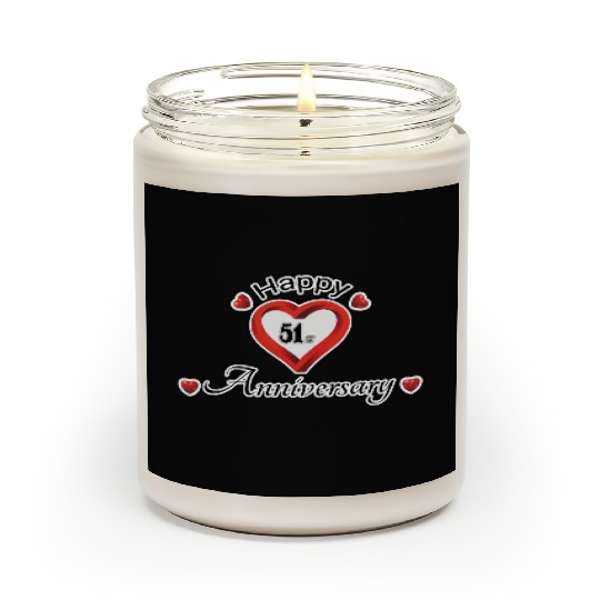 anniversary 51st Scented Candles