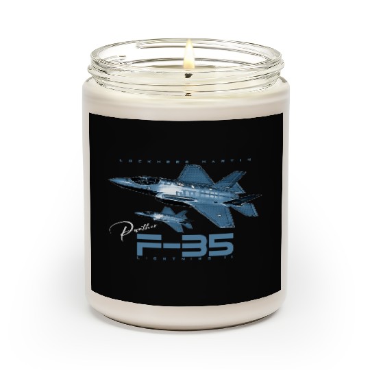 Lockheed Martin F-35 Lightning II Scented Candles