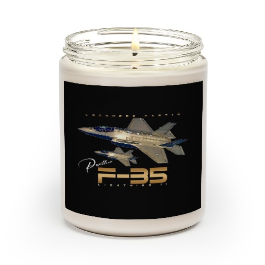 Lockheed Martin F-35 Lightning II Scented Candles