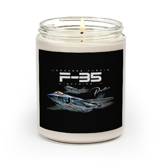 Lockheed Martin F-35 Lightning II Scented Candles