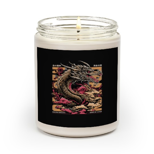 Golden Dragon: Pride of Japan Scented Candles