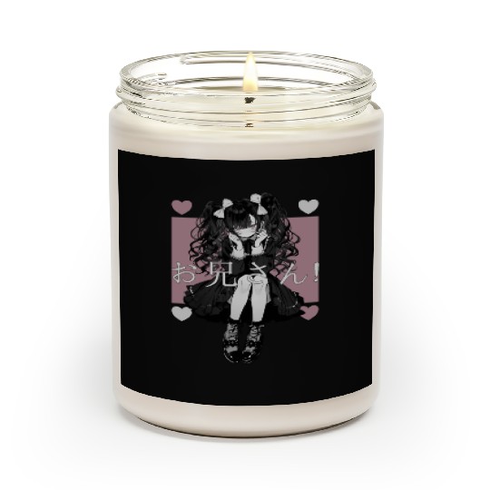 Gothic Maid Anime Harajuku Yami Kawaii Aesthetic Scented Candles