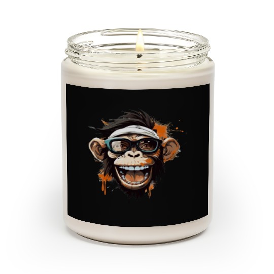 Street Art Monkey Urban Rap Street Monkey Scented Candles