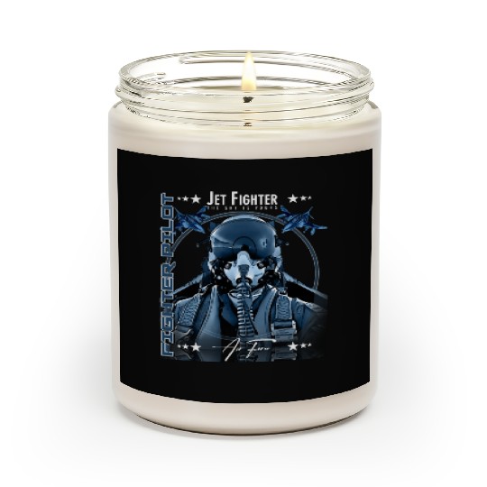 Fighter Pilot Helmet Air Force F4 Phantom Scented Candles