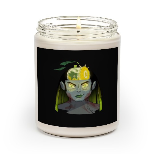 Money Female Robot Scented Candles