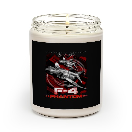 F-4 Phantom Us Air Force Fighter jet Scented Candles