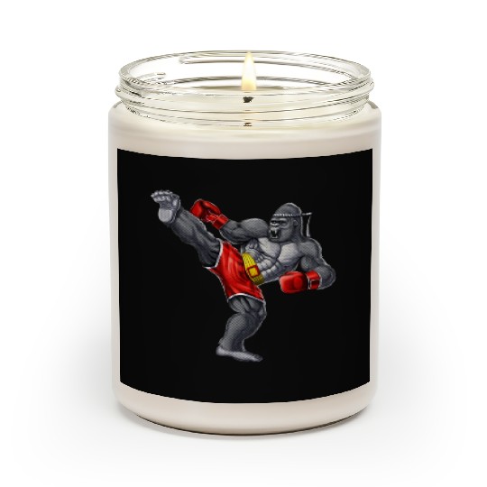 Gorilla Muay Thai Fighter Scented Candles