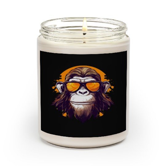 Street Art Monkey Urban Rap Street Monkey Scented Candles