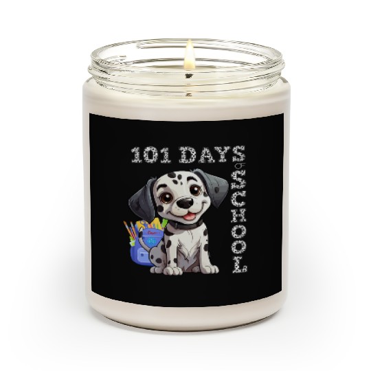 Dabbing Dog's 101 School Days: A Spotty Comedy! Scented Candles