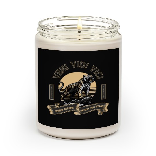 Veni Vidi Vici Wild Tiger Scented Candles