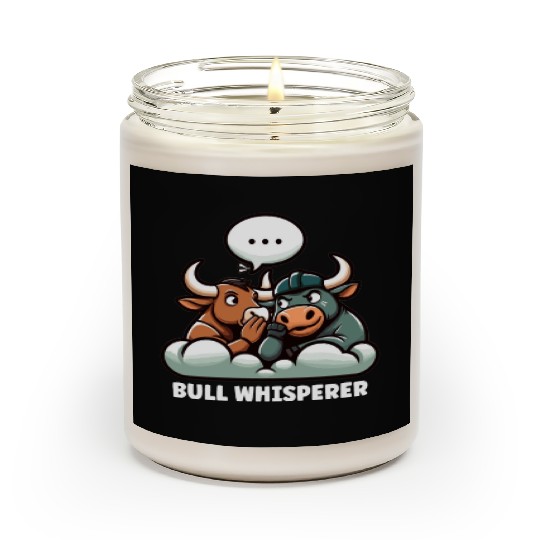 Rodeo Bull Riding Livestock Show Farmer Cattle Scented Candles