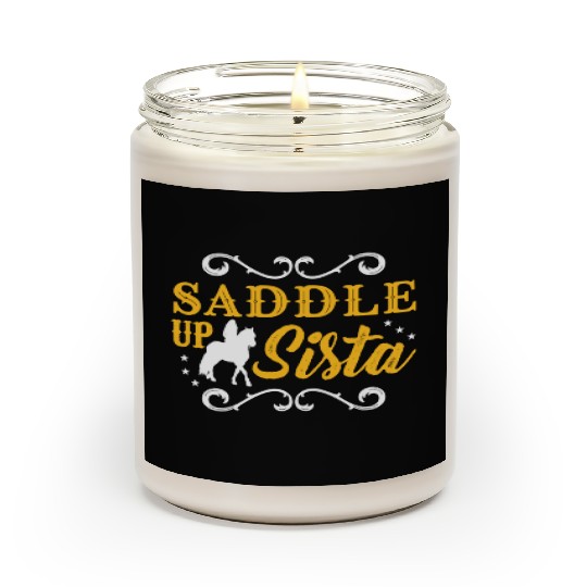 Saddle Up Sista Barrel Racing Scented Candles