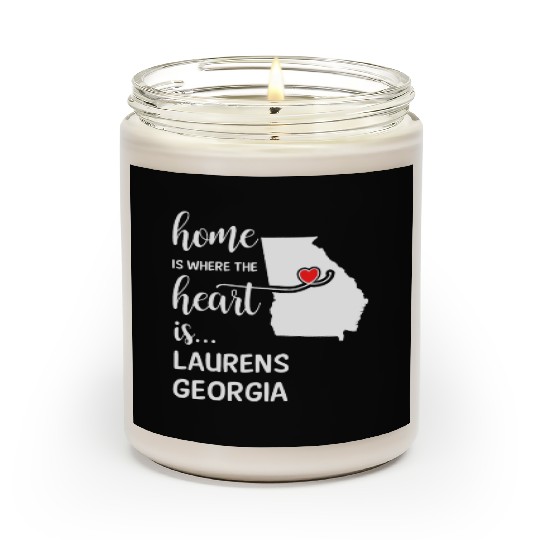 Laurens County Georgia Is Where My Heart Is Cool Scented Candles