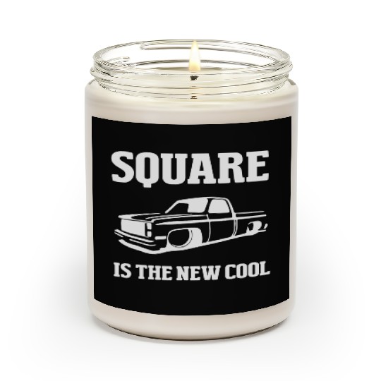 Square is The New Cool Square Body Scented Candles