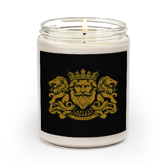 King And Lion Head Scented Candles