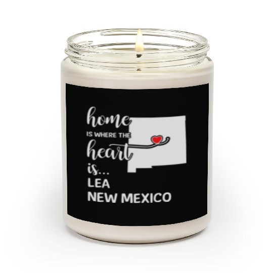 Lea County New Mexico Is Where My Heart Is Gift Scented Candles