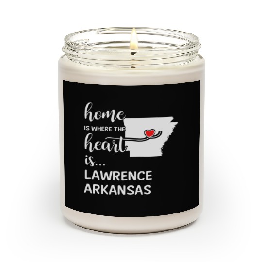 Lawrence County Arkansas Is Where My Heart Is Cool Scented Candles