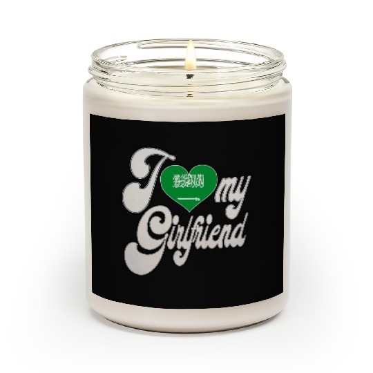 SaudiArabiaI Love My Saudi Girlfriend Scented Candles