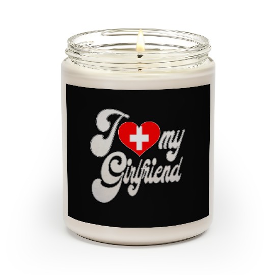 SwitzerlandI Love My Switzerland Girlfriend Scented Candles