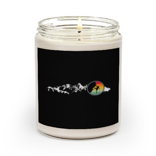 Mountain Climbing Rock Climbing Mountaineering Scented Candles