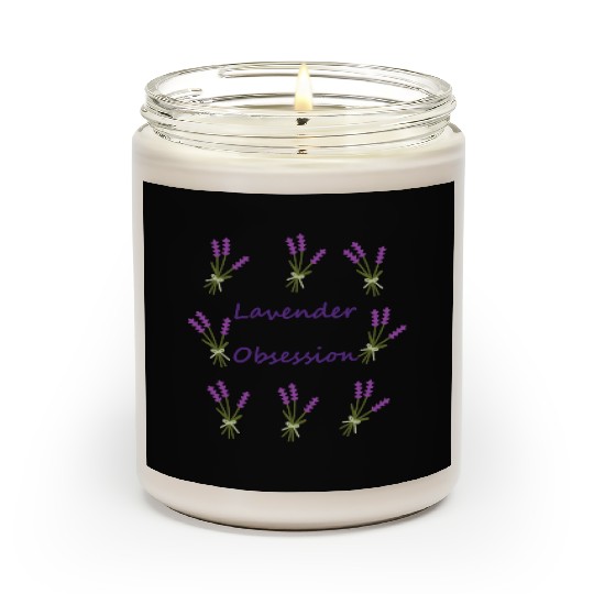 Aromatherapy Lavender Obsession Scented Candles