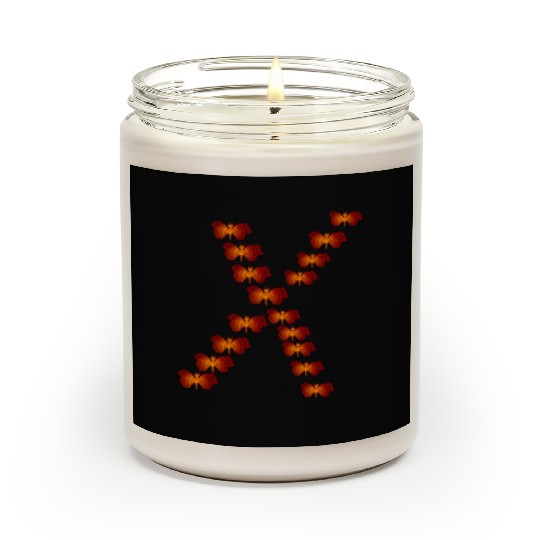 X butterfly Scented Candles