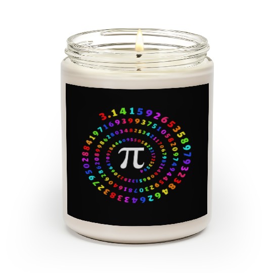 Pi Circle Scented Candles