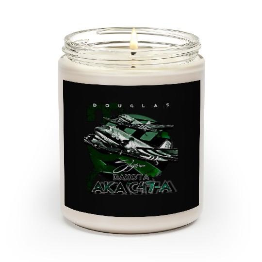 Douglas AKA C-47 Dakota Skytrain Military Version Scented Candles