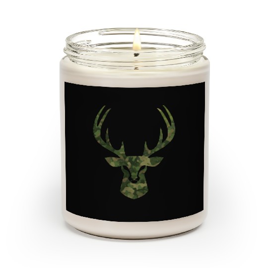 Deer Hunter Tree camouflage Scented Candles