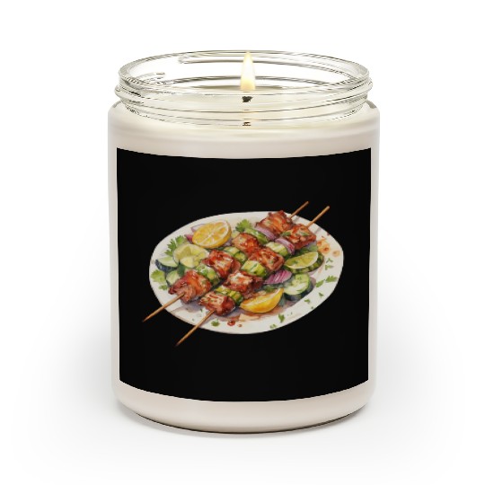 Greek Chicken Souvlaki Scented Candles