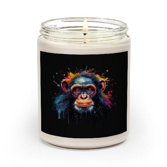 Street Art Monkey Urban Rap Street Monkey Scented Candles