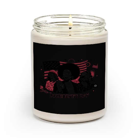 history of us presidents day Scented Candles