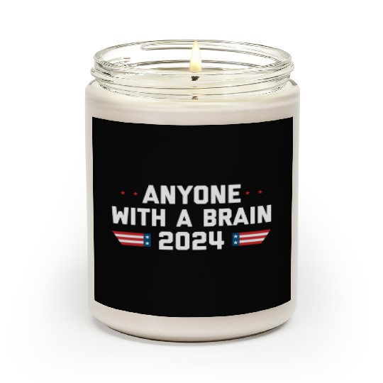2024 Brain Vote Democracy Anti-Trump Scented Candles