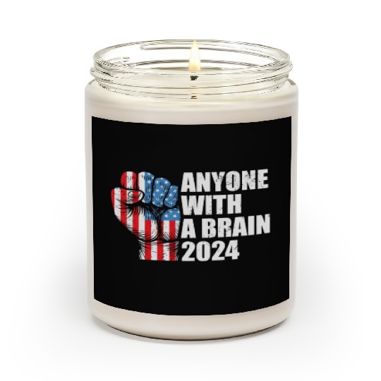 2024 Brain Vote Democracy Anti-Trump Scented Candles