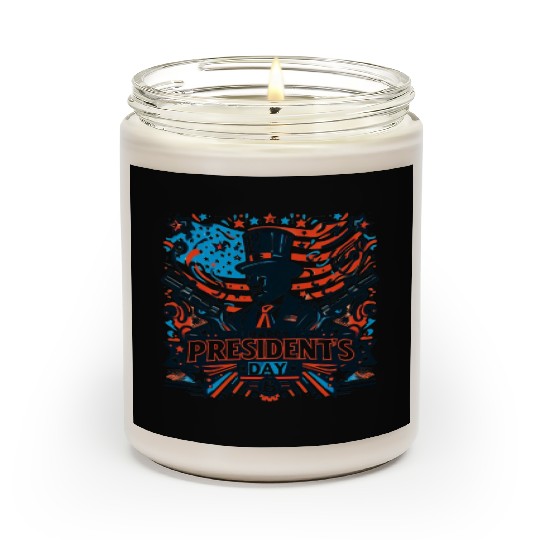 history of us presidents day Scented Candles