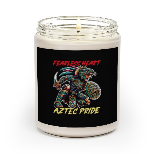 Aztec Jaguar Warrior Aztec Culture Indigenous Scented Candles