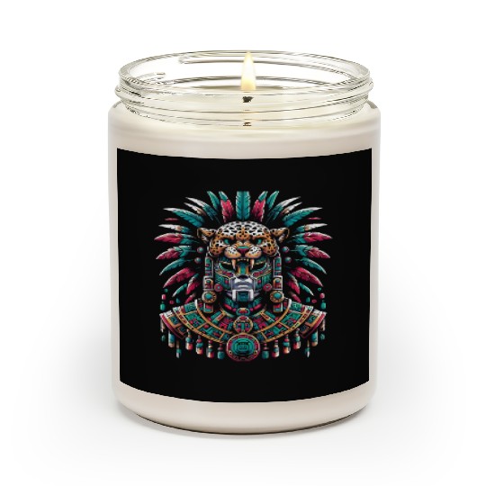 Aztec Jaguar Warrior Aztec Culture Indigenous Scented Candles