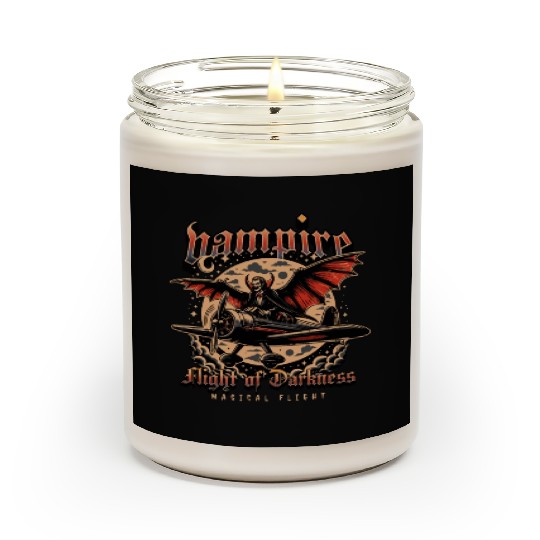 Vampire Flight of Darkness Scented Candles