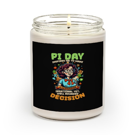 Pi Day Inspires Me Irrational Decision Scented Candles