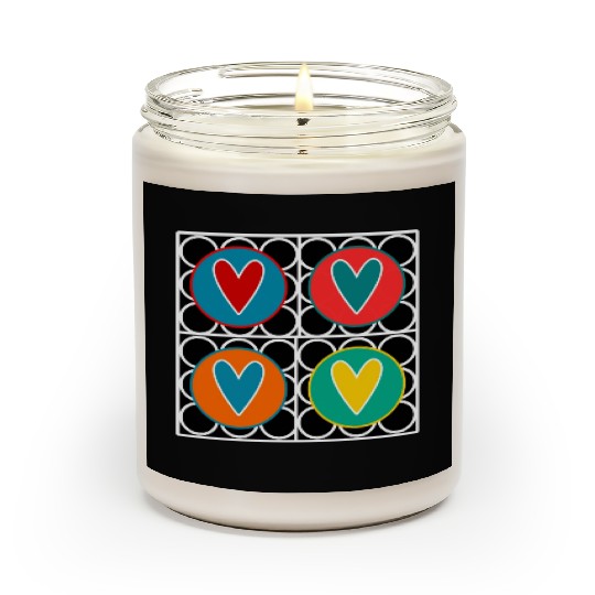 HEART. COUPLE. JUST MARRIED. Bachelorette party. VALENTINE'S DAY. Scented Candles