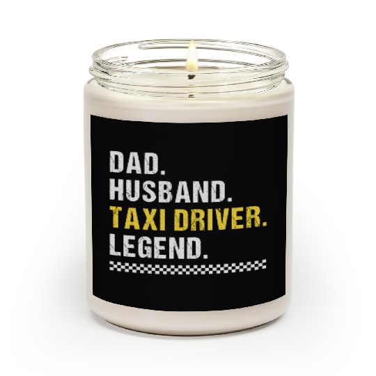 Dad Taxi Driver Scented Candles