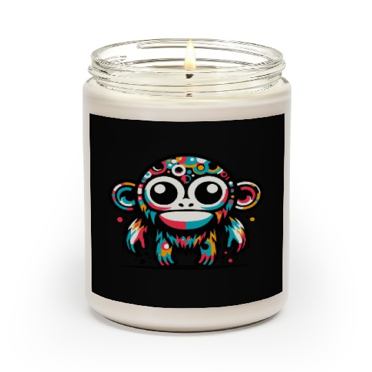 Chromatic Chimp: A Spectrum of Wonder Scented Candles