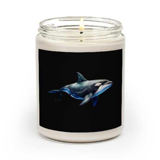 killer whale Scented Candles