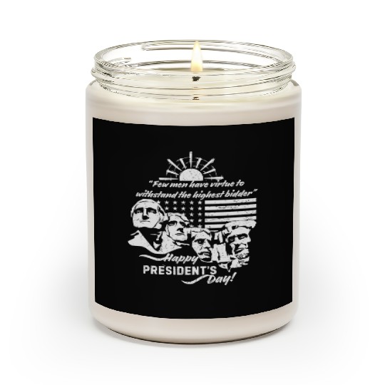 Presidents Day USA Scented Candles