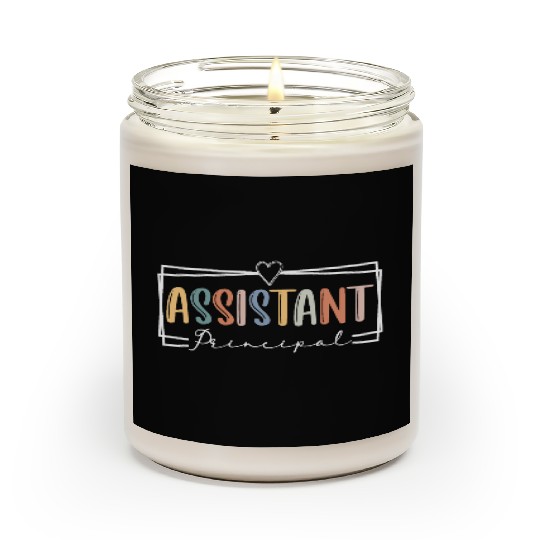 Assistant Principal Teacher Bright Assistant Teach Scented Candles