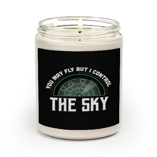 I Control Sky Air Traffic Professionals Gift Scented Candles