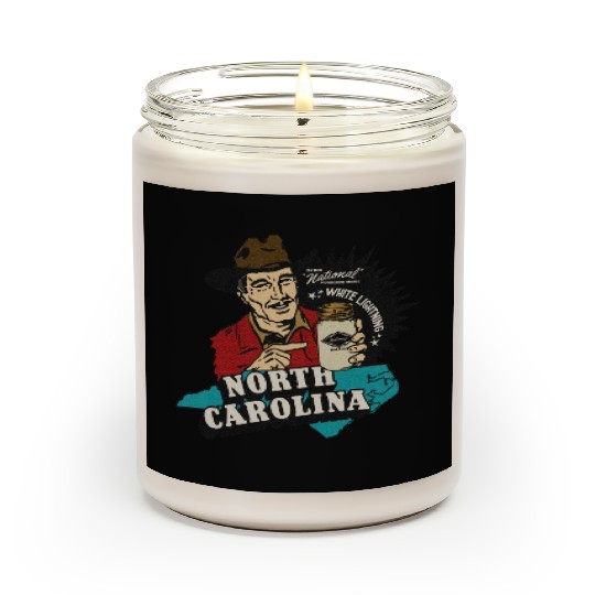 Vintage Raleigh NC Moonshine Scented Candles