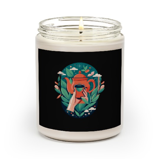 The Tea Tarot Card Scented Candles