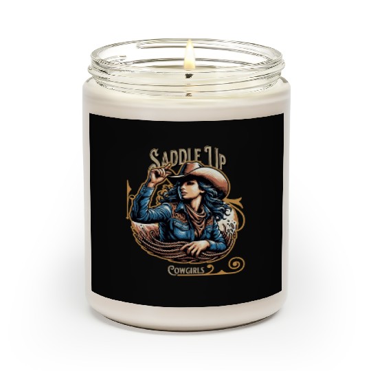 Saddle Up Cowgirls Scented Candles